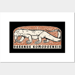 Varanus Komodoensis Posters and Art